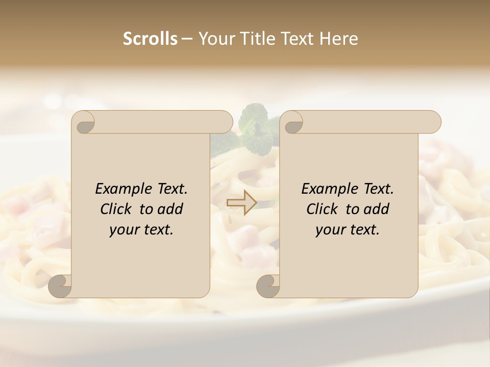 Italian Pasta Food And Drink Pasta Sauce PowerPoint Template