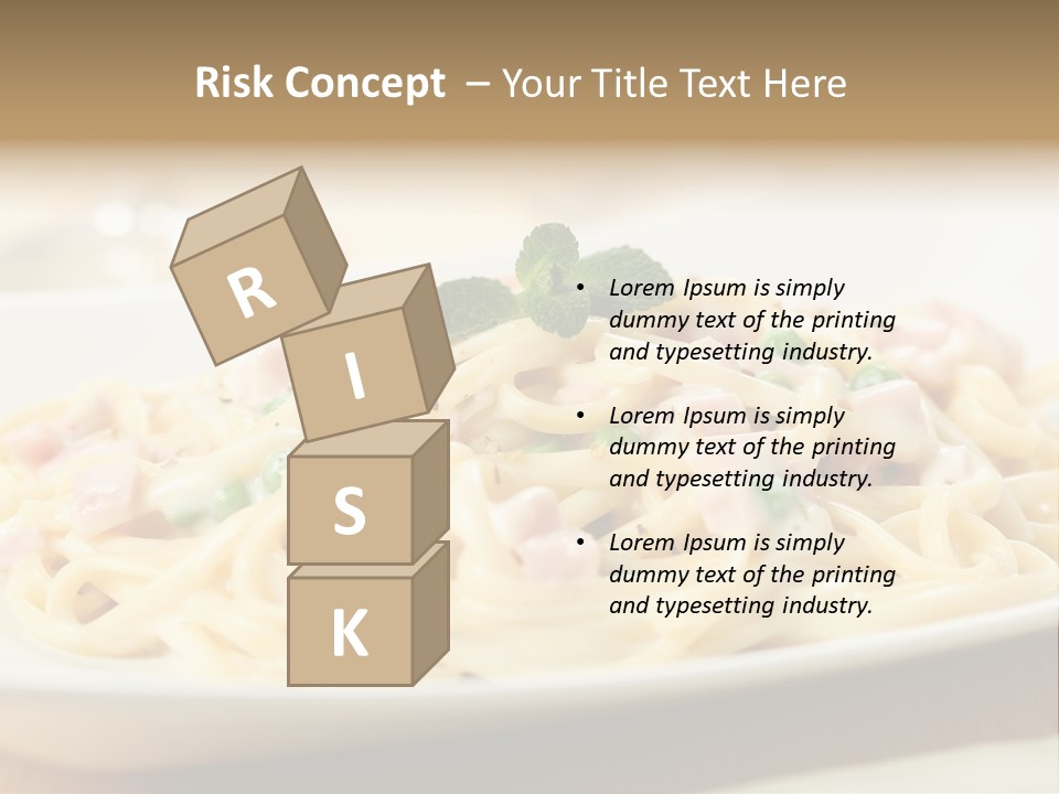 Italian Pasta Food And Drink Pasta Sauce PowerPoint Template