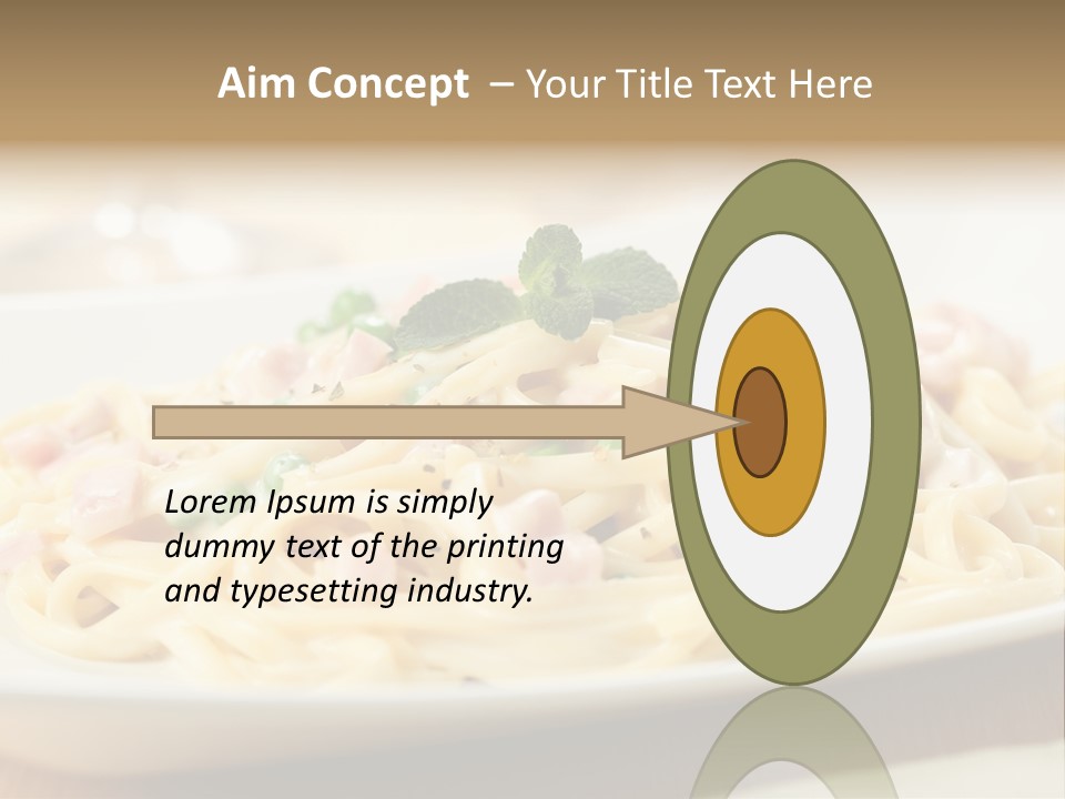 Italian Pasta Food And Drink Pasta Sauce PowerPoint Template