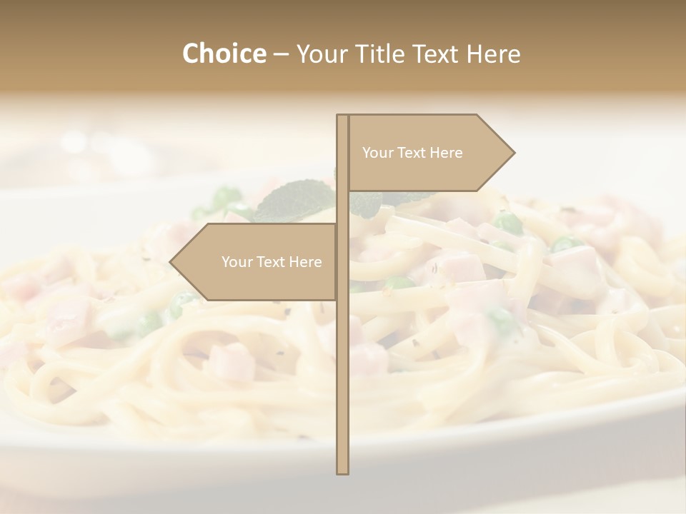 Italian Pasta Food And Drink Pasta Sauce PowerPoint Template