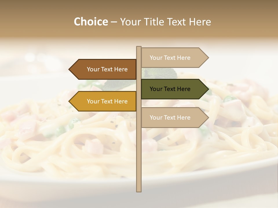 Italian Pasta Food And Drink Pasta Sauce PowerPoint Template