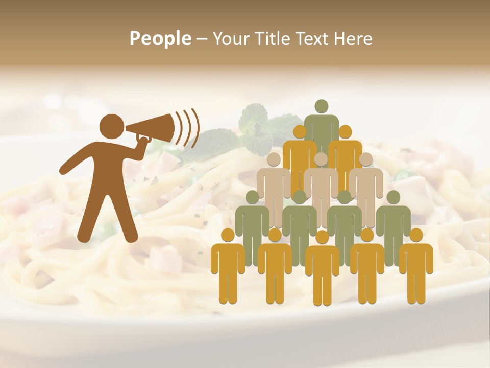 Italian Pasta Food And Drink Pasta Sauce PowerPoint Template