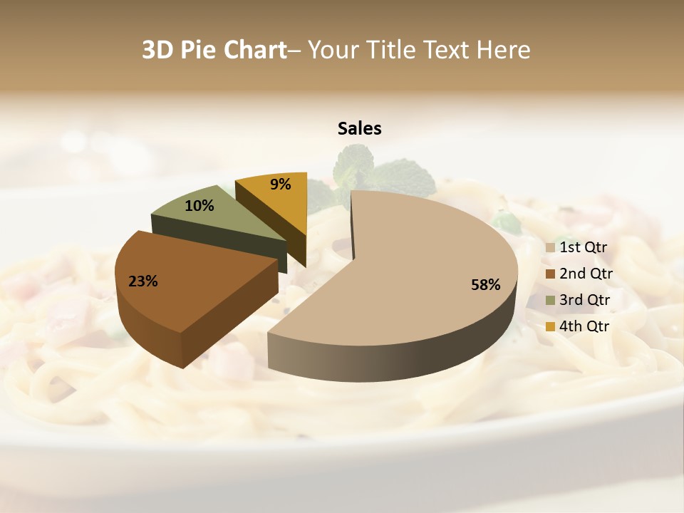 Italian Pasta Food And Drink Pasta Sauce PowerPoint Template