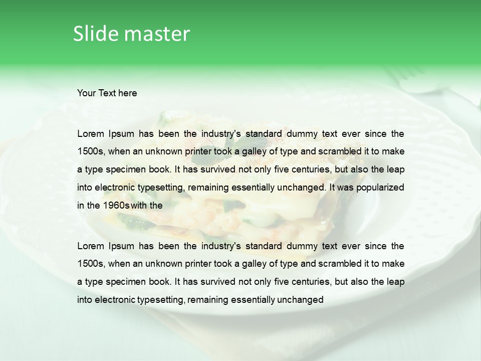 Pasta Sauce Italian Cuisine Food Background PowerPoint Template