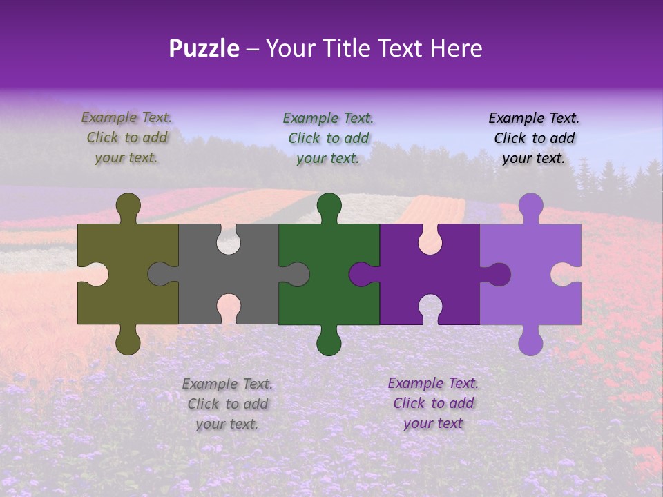 Leisure Construction Toy PowerPoint Template