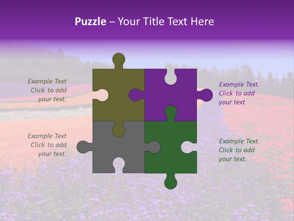 Leisure Construction Toy PowerPoint Template