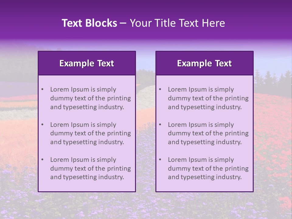 Leisure Construction Toy PowerPoint Template