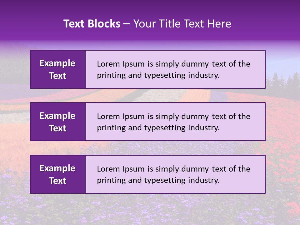 Leisure Construction Toy PowerPoint Template