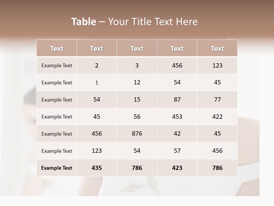 People Gown Attractive PowerPoint Template