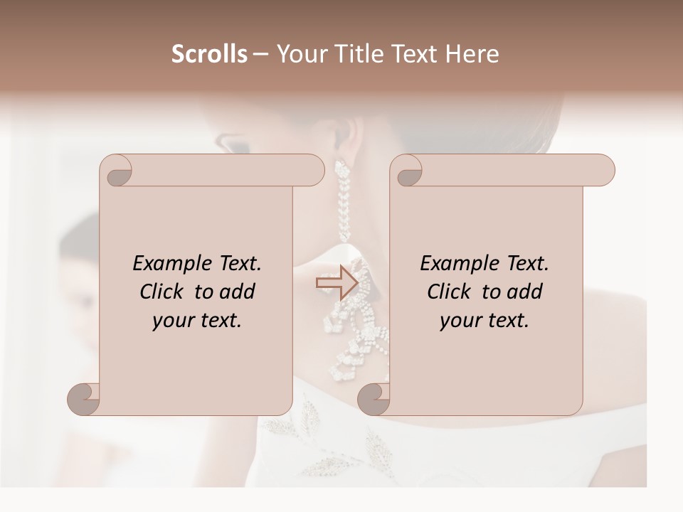 People Gown Attractive PowerPoint Template