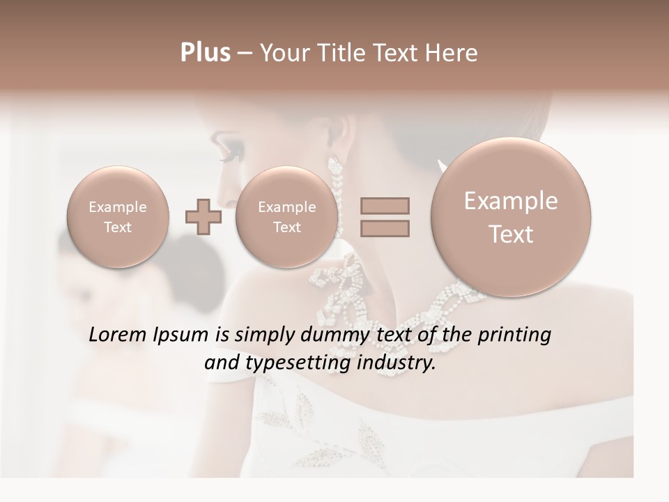 People Gown Attractive PowerPoint Template