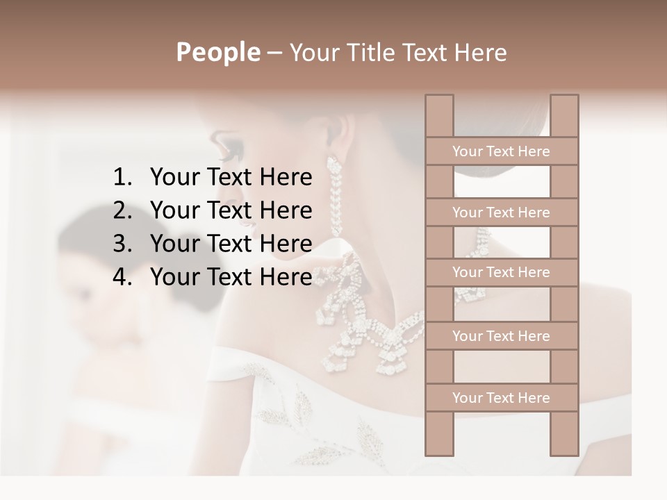 People Gown Attractive PowerPoint Template