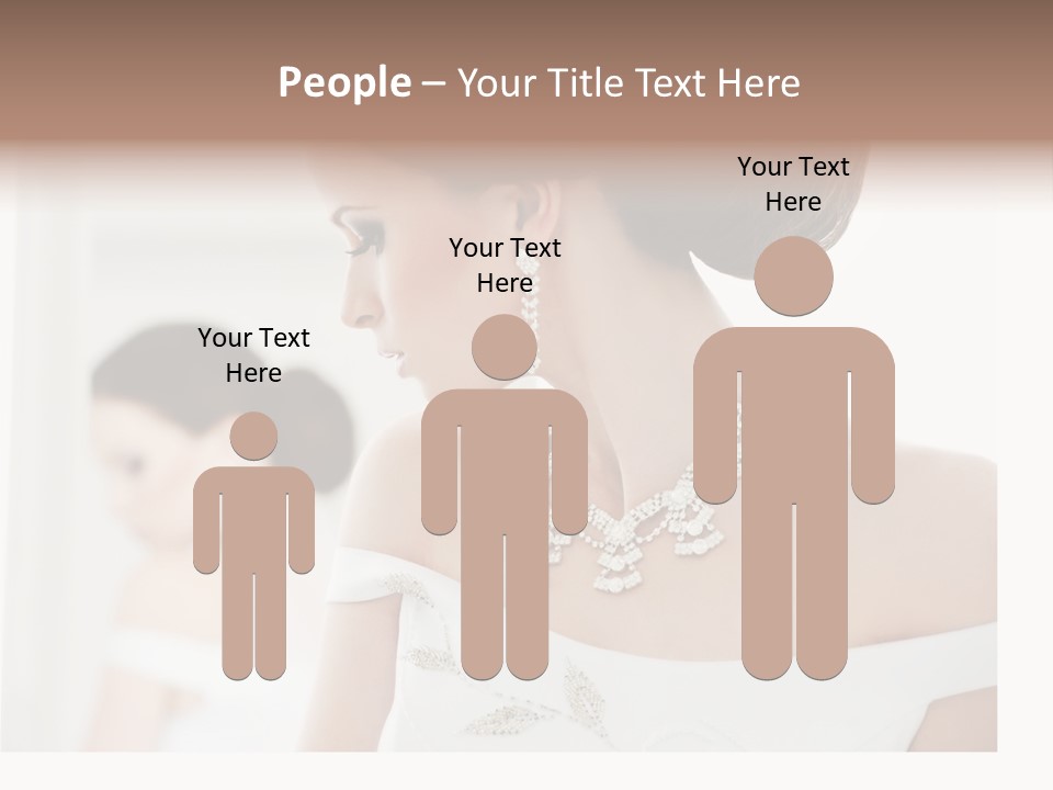 People Gown Attractive PowerPoint Template