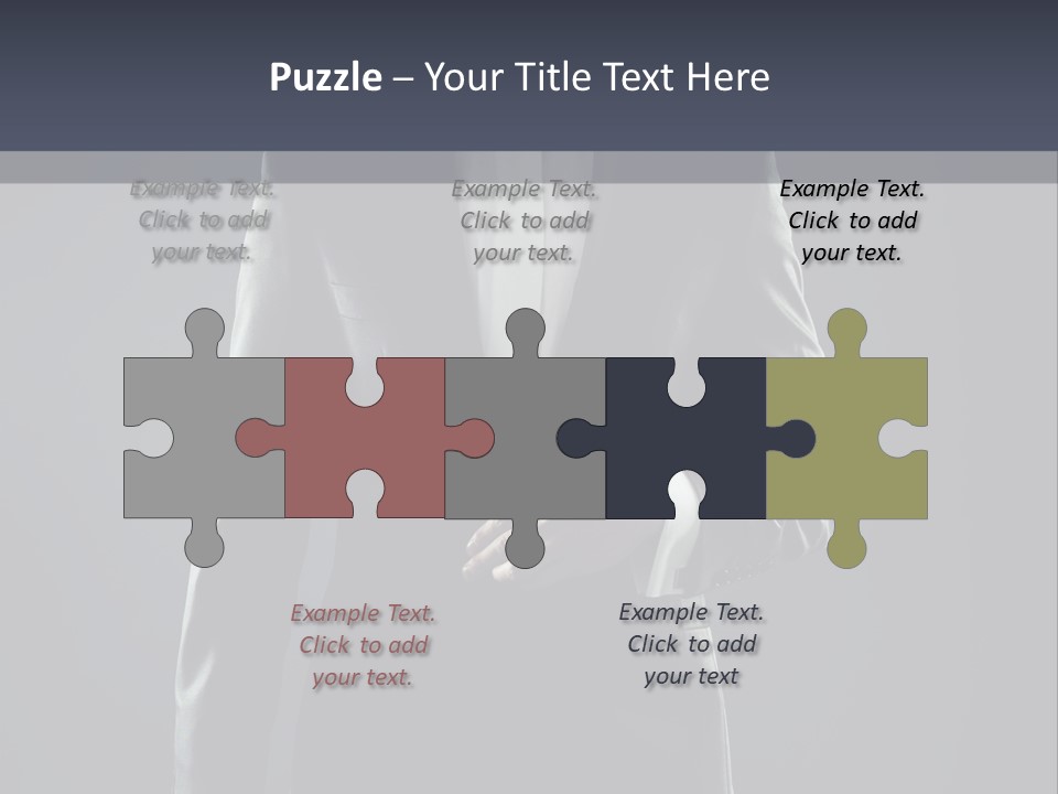 Male Lifestyles Executive PowerPoint Template