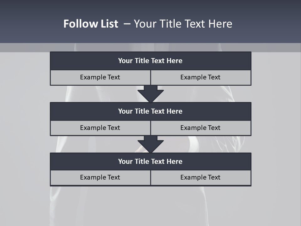 Male Lifestyles Executive PowerPoint Template