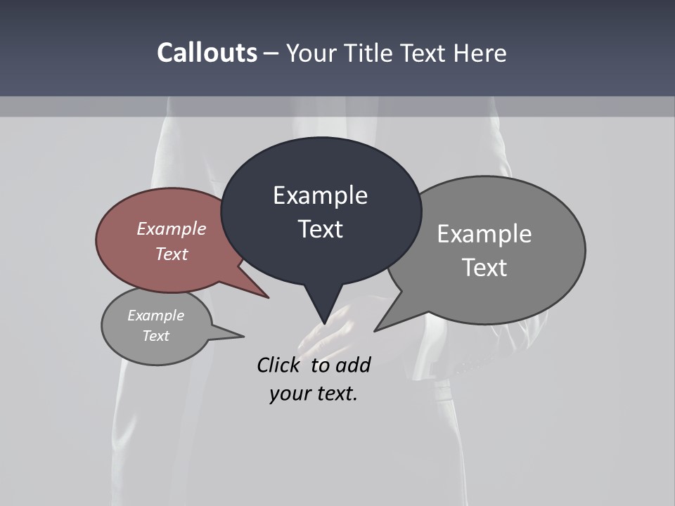 Male Lifestyles Executive PowerPoint Template