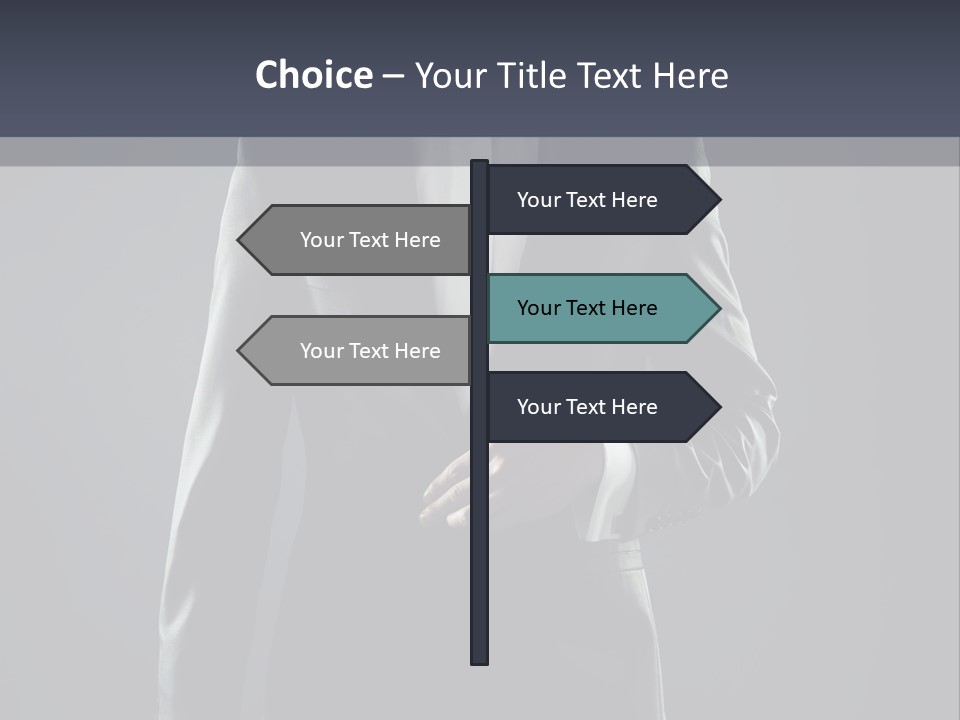 Male Lifestyles Executive PowerPoint Template