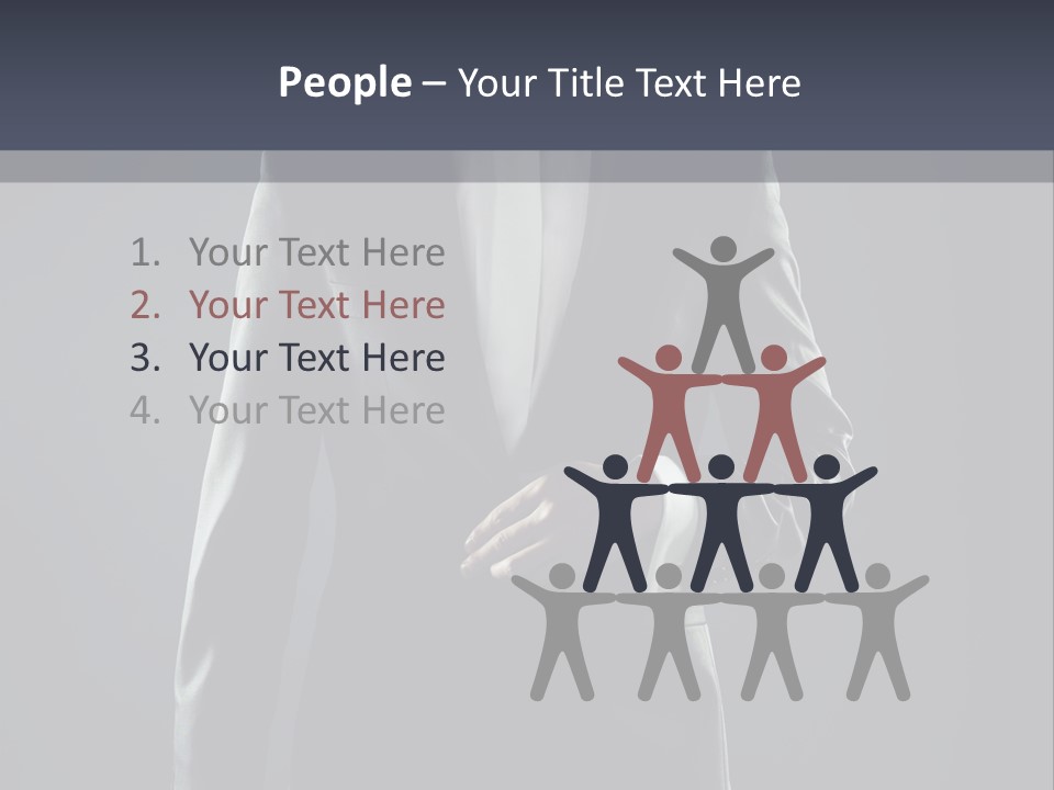 Male Lifestyles Executive PowerPoint Template