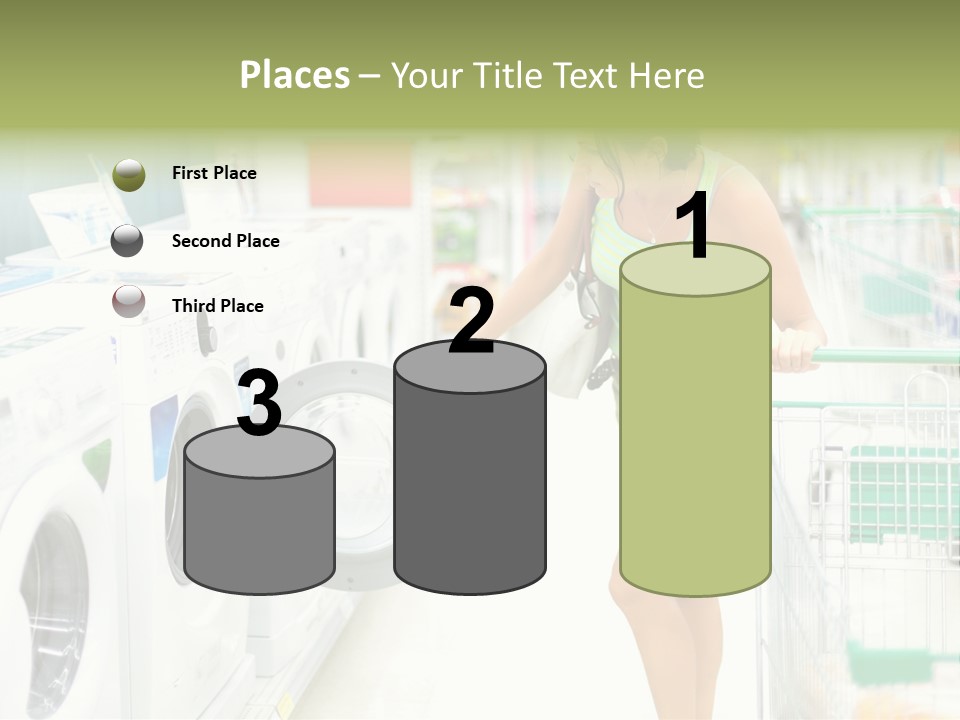 Retail Shopping Candid PowerPoint Template