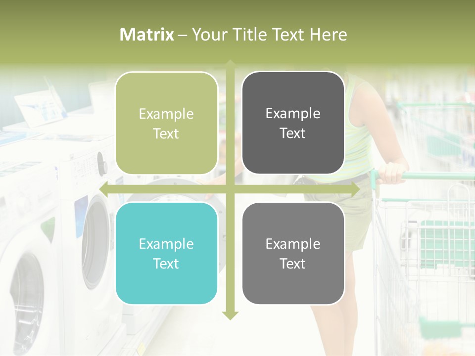 Retail Shopping Candid PowerPoint Template