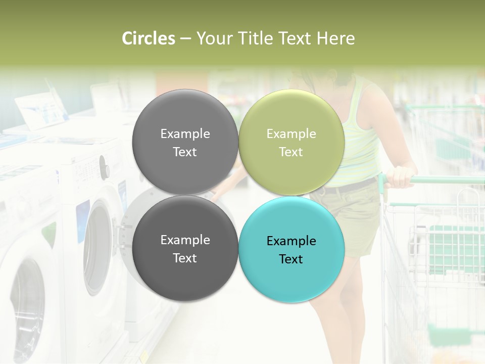 Retail Shopping Candid PowerPoint Template