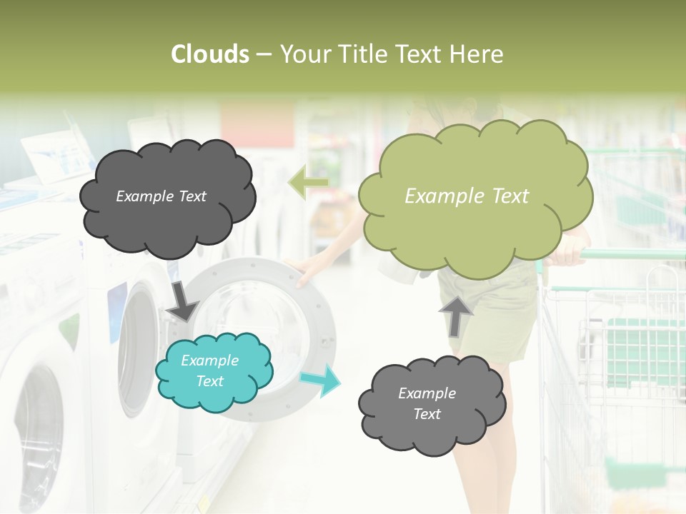 Retail Shopping Candid PowerPoint Template