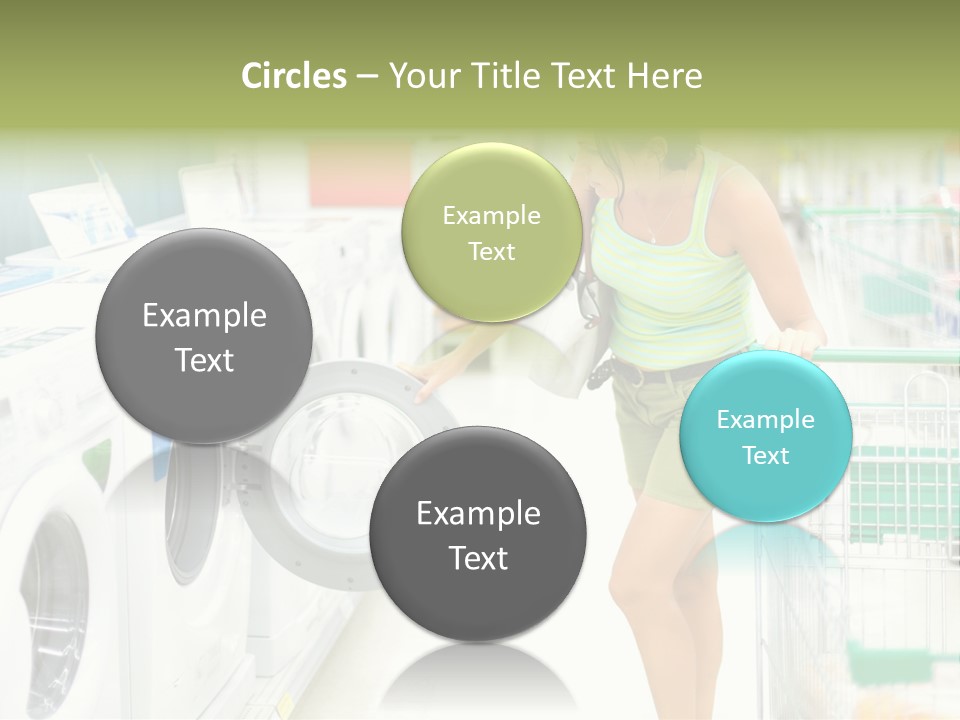 Retail Shopping Candid PowerPoint Template