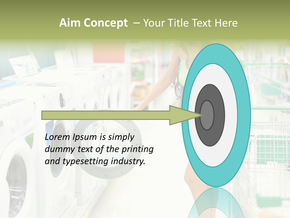 Retail Shopping Candid PowerPoint Template