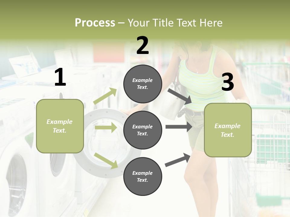 Retail Shopping Candid PowerPoint Template