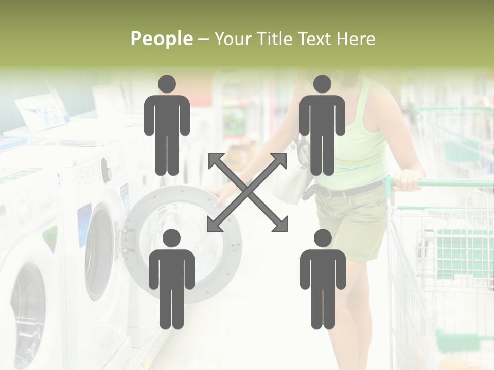 Retail Shopping Candid PowerPoint Template