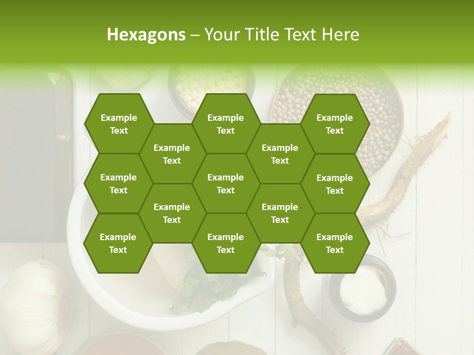 Table Condiment Jar PowerPoint Template