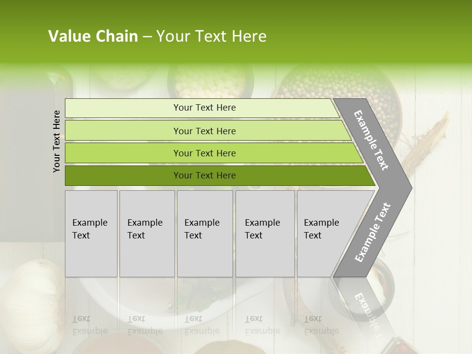 Table Condiment Jar PowerPoint Template