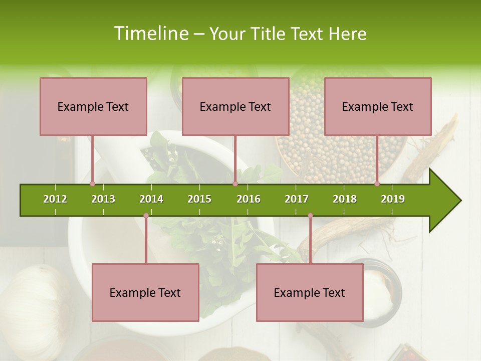 Table Condiment Jar PowerPoint Template
