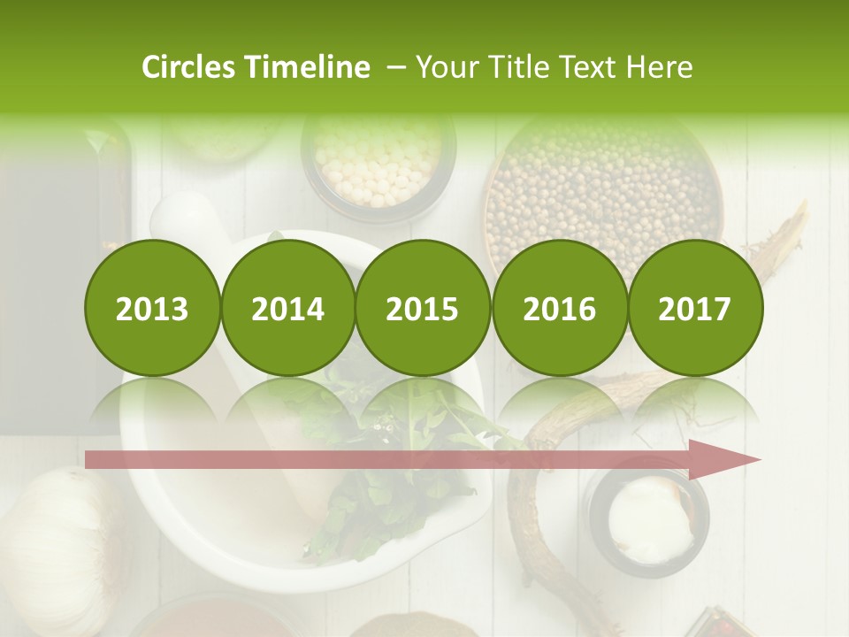 Table Condiment Jar PowerPoint Template