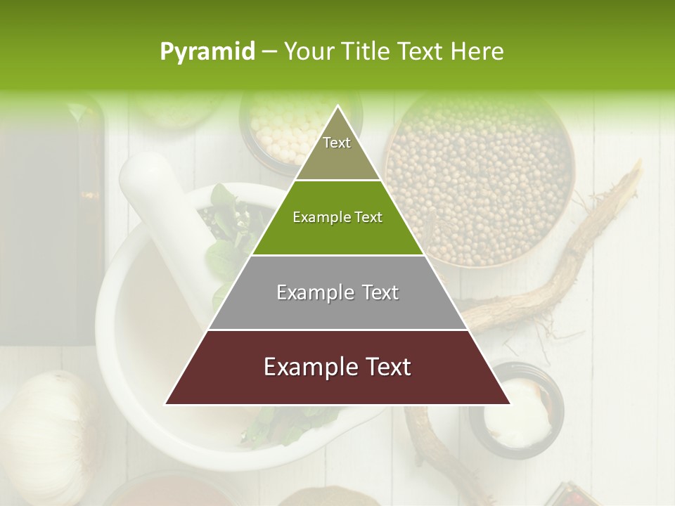 Table Condiment Jar PowerPoint Template