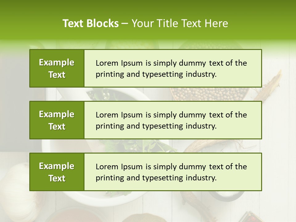 Table Condiment Jar PowerPoint Template