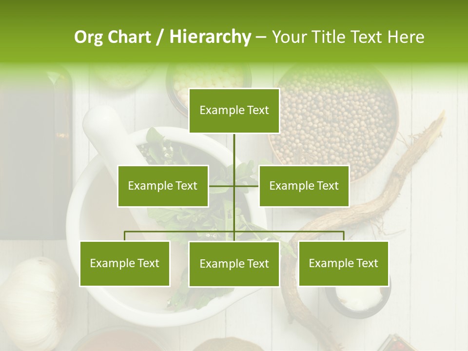 Table Condiment Jar PowerPoint Template