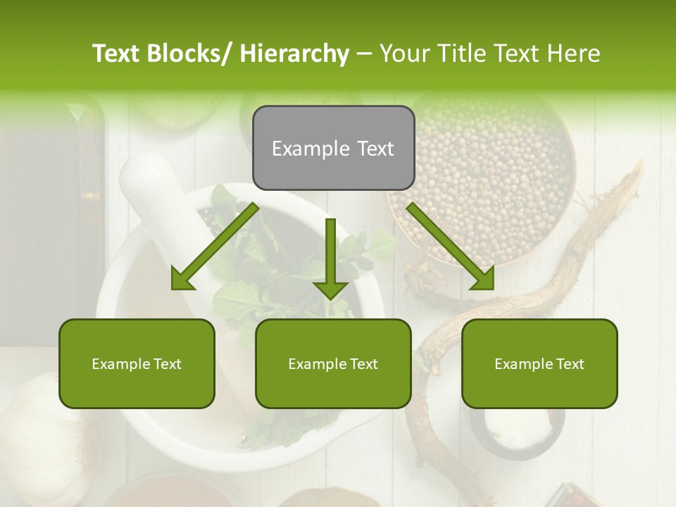 Table Condiment Jar PowerPoint Template