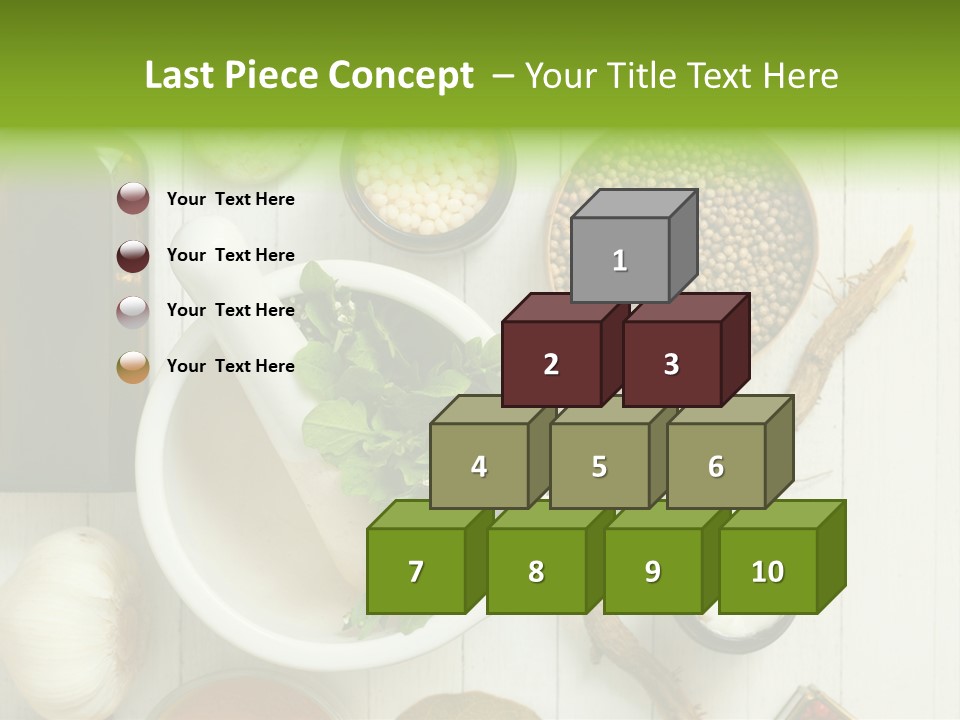 Table Condiment Jar PowerPoint Template