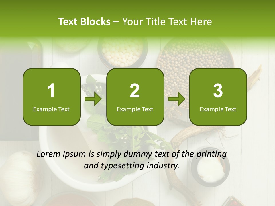 Table Condiment Jar PowerPoint Template