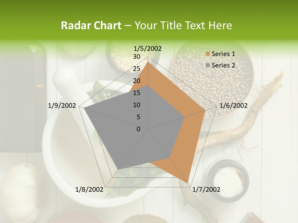 Table Condiment Jar PowerPoint Template