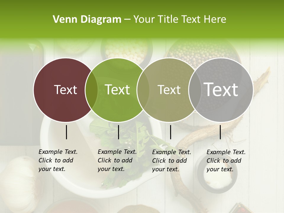 Table Condiment Jar PowerPoint Template