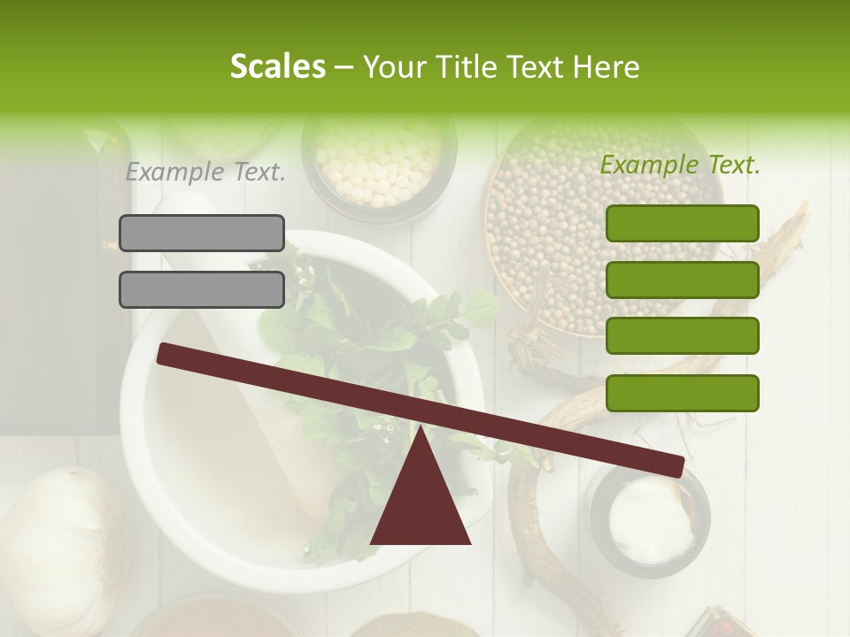 Table Condiment Jar PowerPoint Template