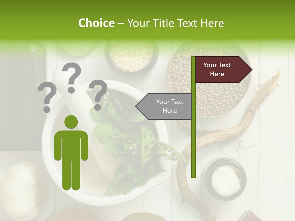 Table Condiment Jar PowerPoint Template