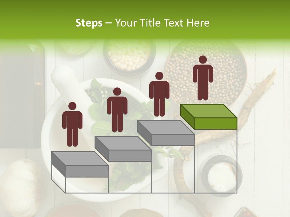 Table Condiment Jar PowerPoint Template