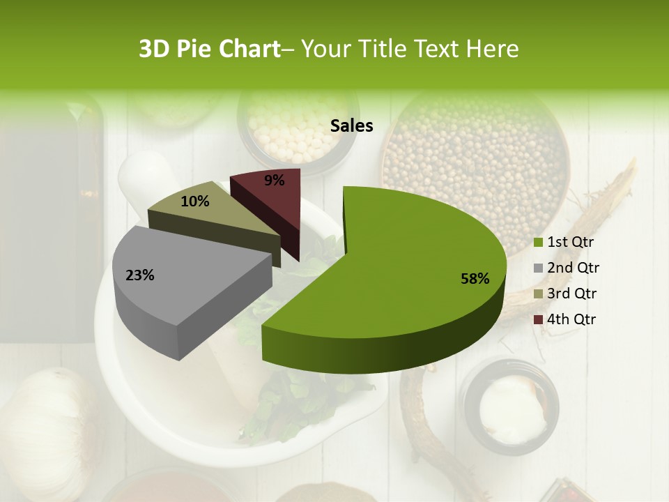 Table Condiment Jar PowerPoint Template