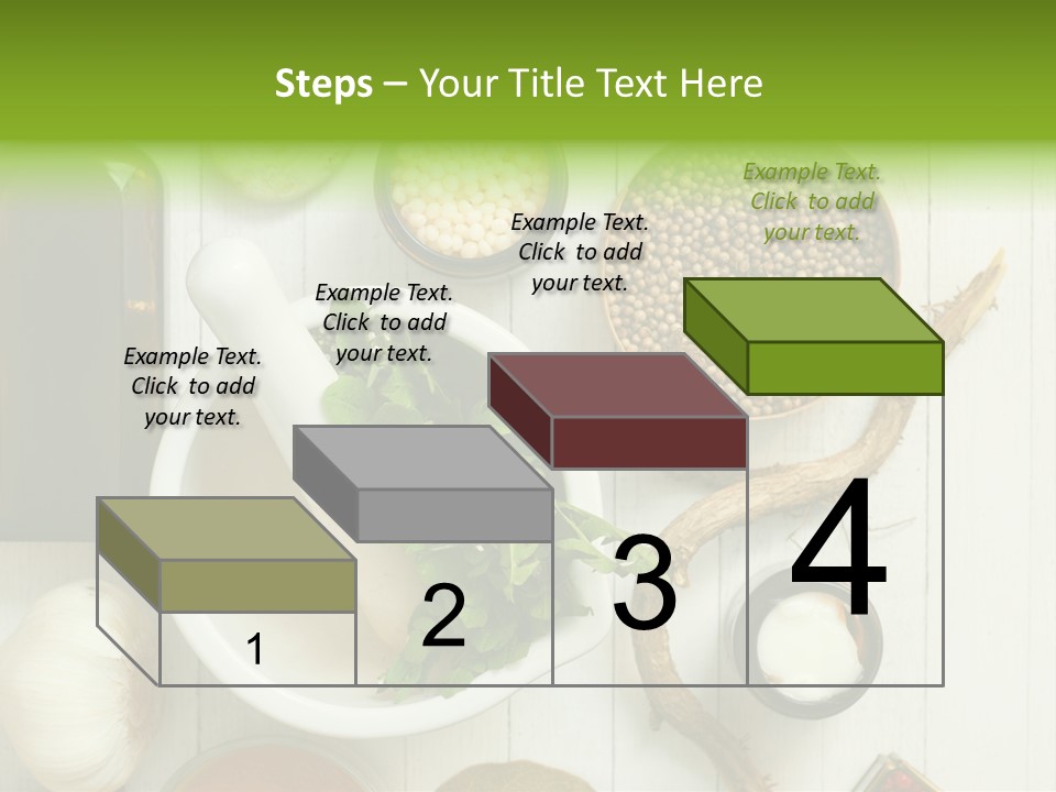Table Condiment Jar PowerPoint Template
