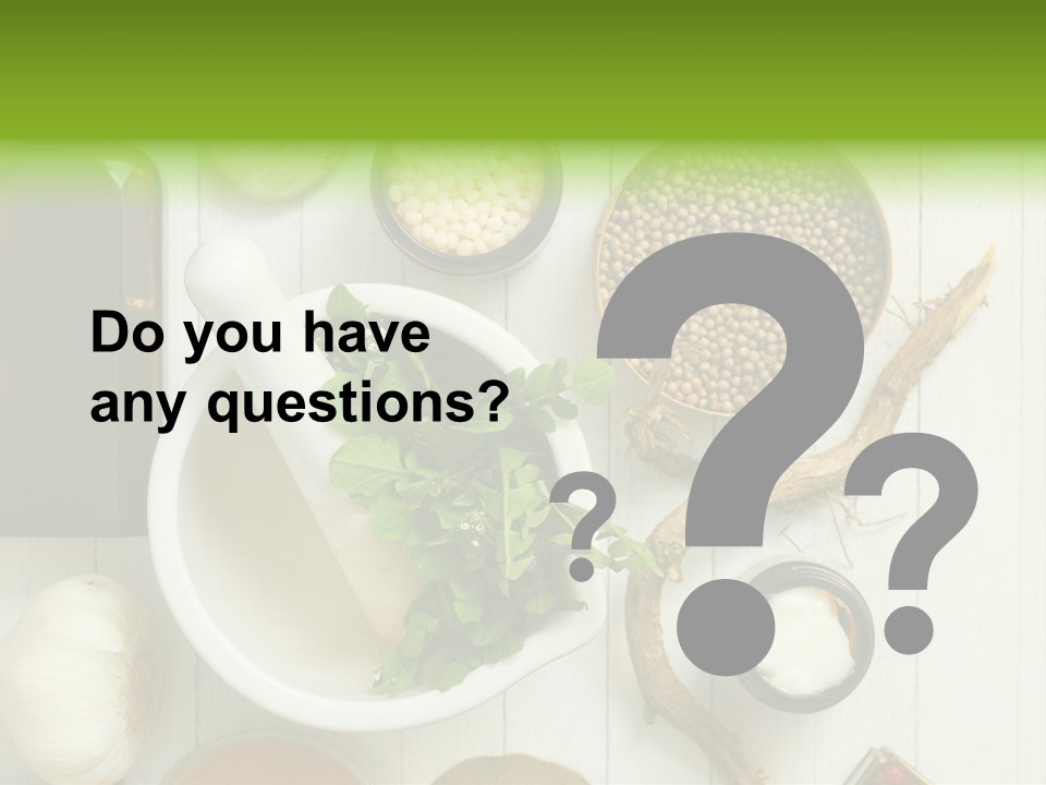 Table Condiment Jar PowerPoint Template