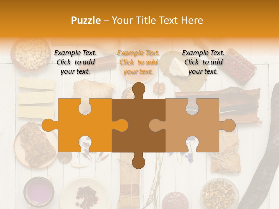 Nut Box Above PowerPoint Template