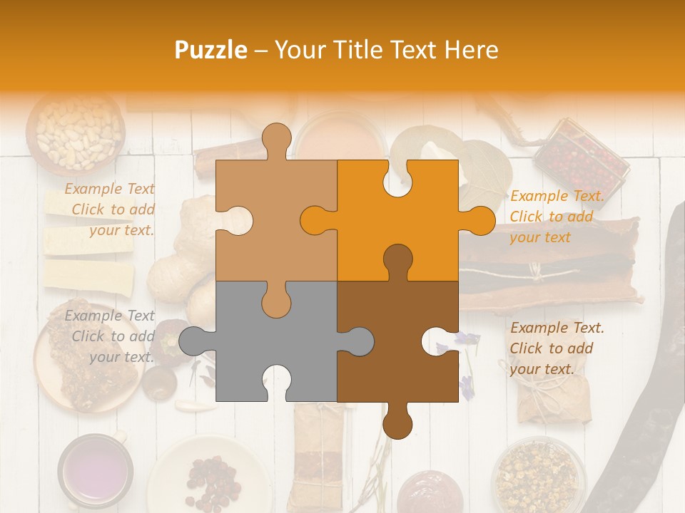 Nut Box Above PowerPoint Template